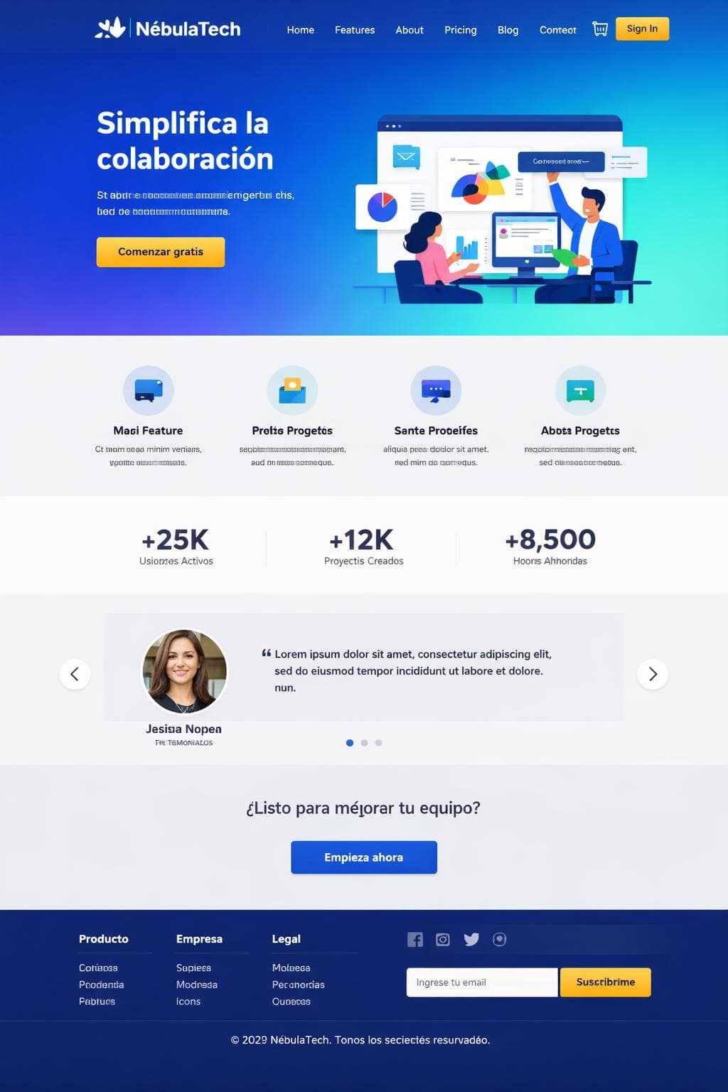 Cloud Rubí — vista previa del theme