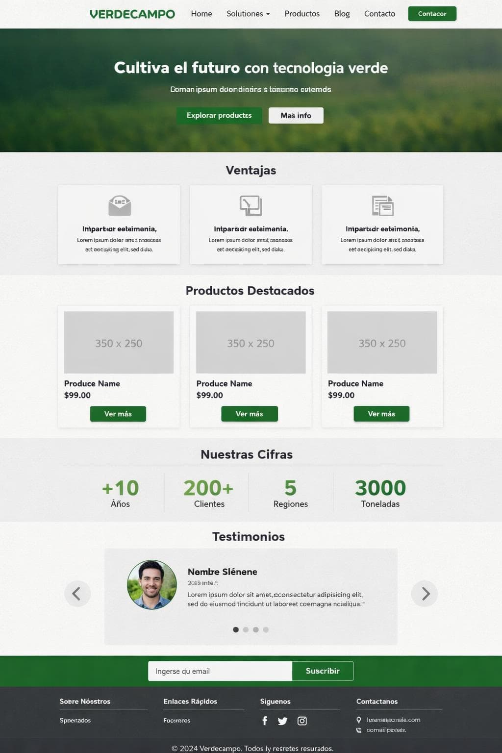 Cocina Austral — vista previa del theme