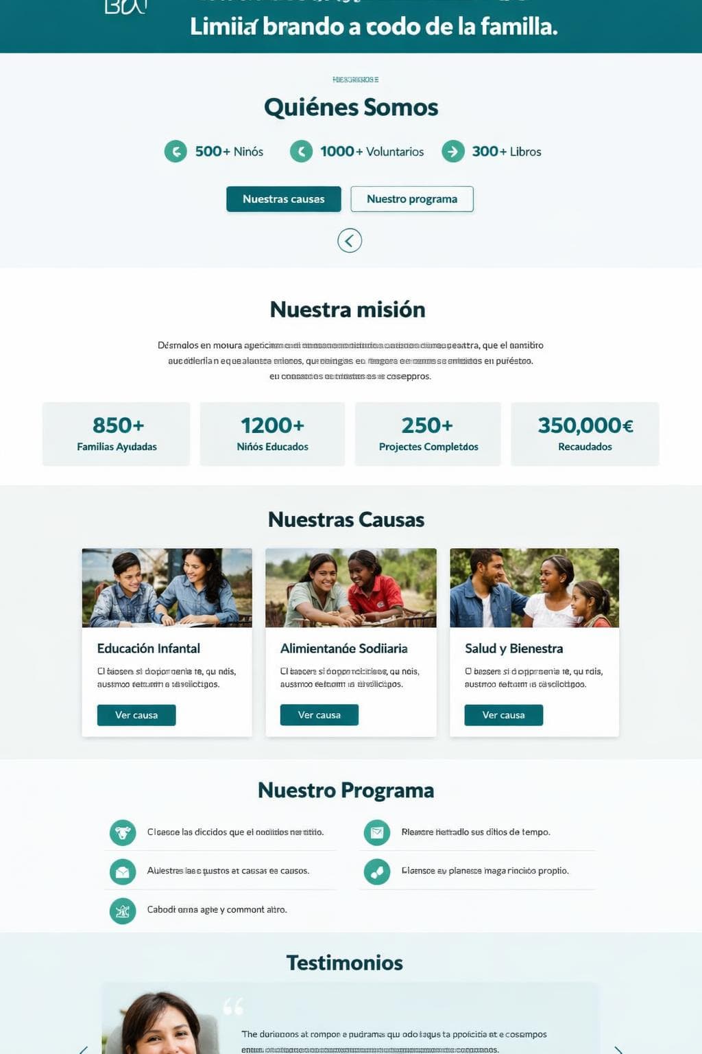 Codigo Andina — vista previa del theme