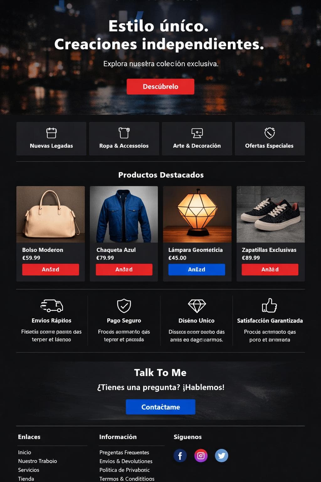 Codigo Polar — vista previa del theme