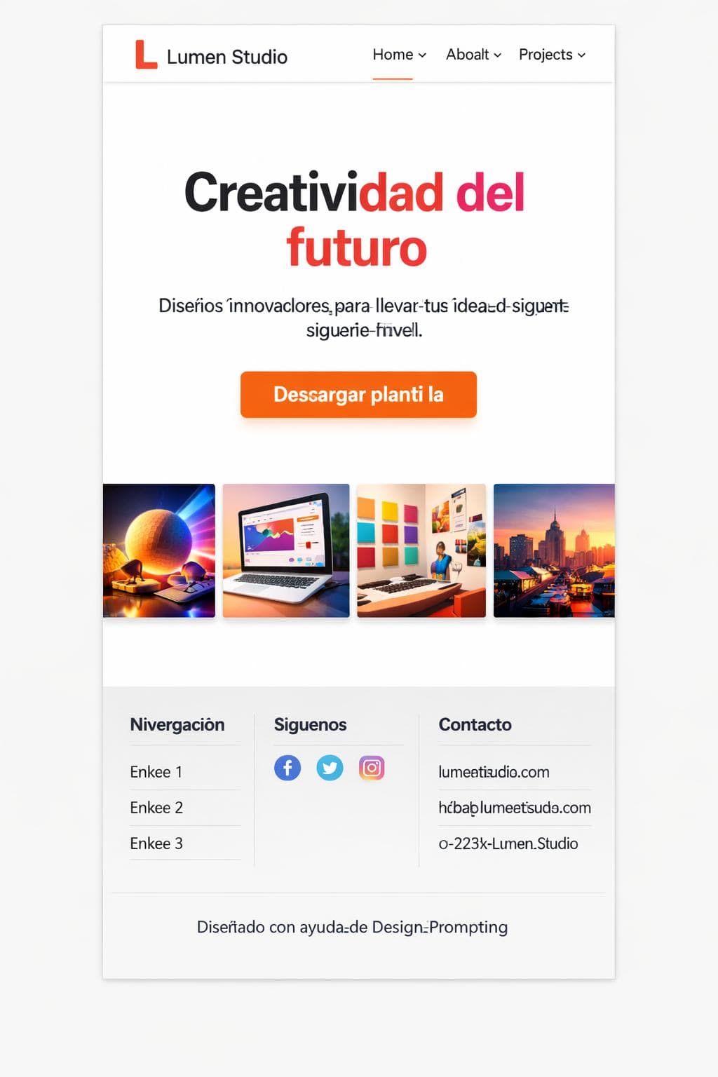 Codigo Vega — vista previa del theme