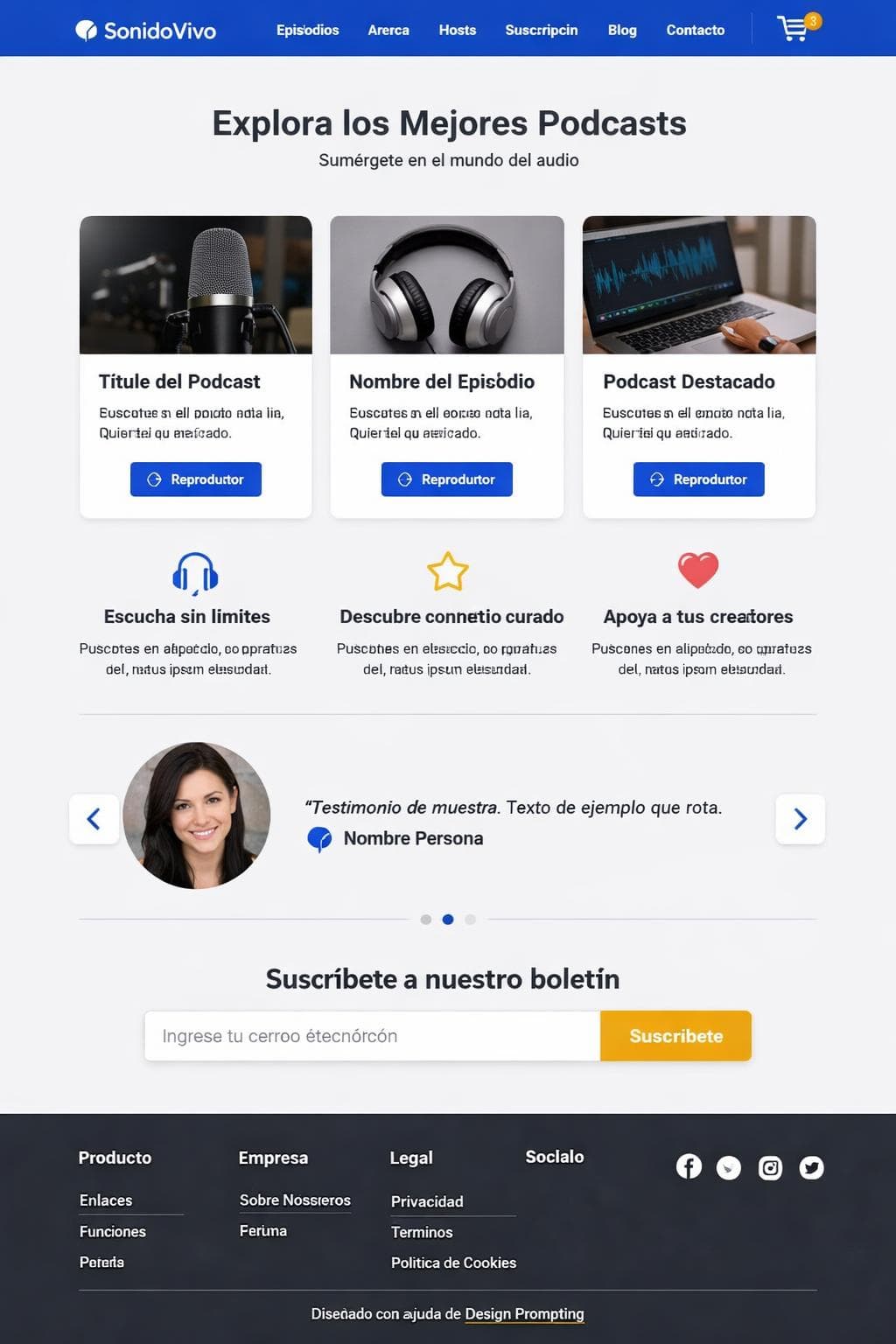Compras Nimbo — vista previa del theme
