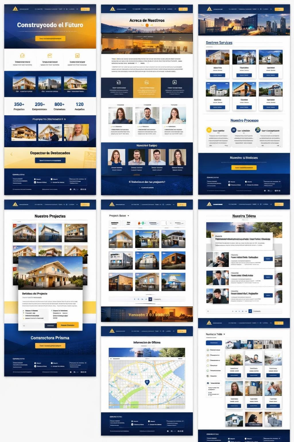 Constructora Prisma — vista previa del theme
