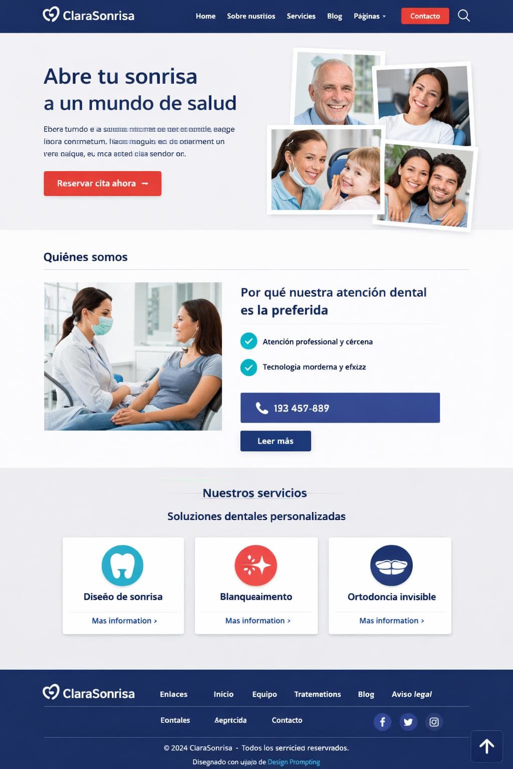 Consulta Alba — vista previa del theme