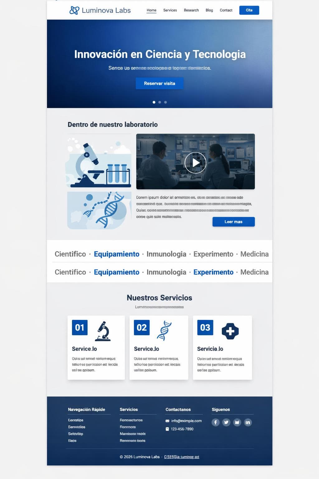 Consulta Andina — vista previa del theme