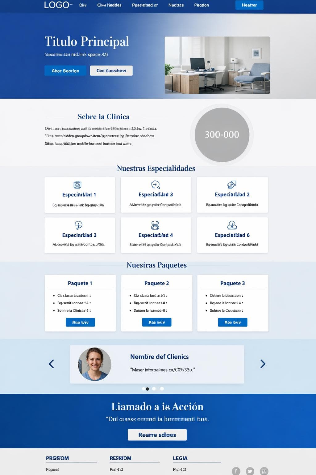 Consulta Lira — vista previa del theme