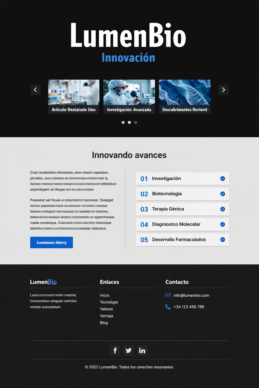 Consulta Orion — vista previa del theme