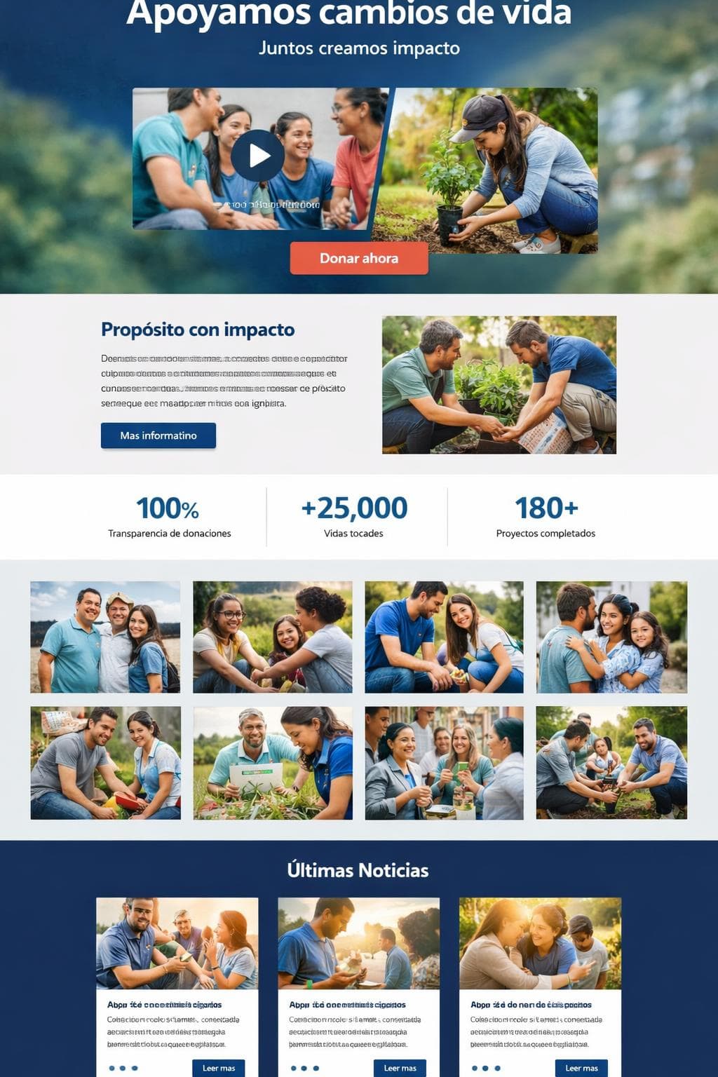 CorazónAltruista — vista previa del theme
