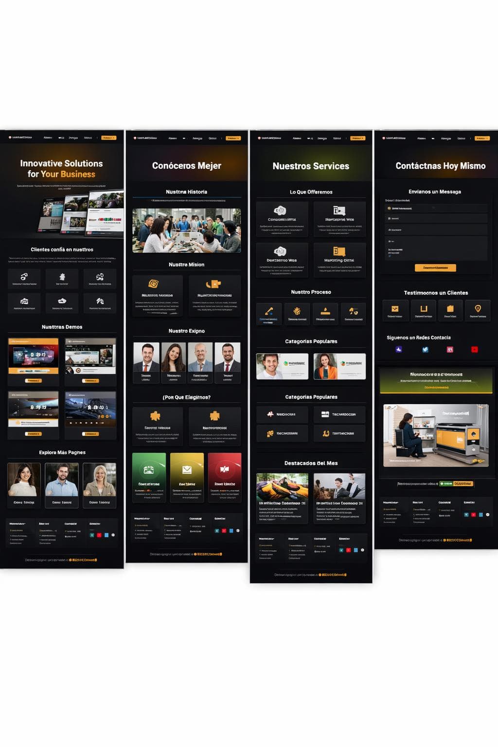 CromaSonix — vista previa del theme