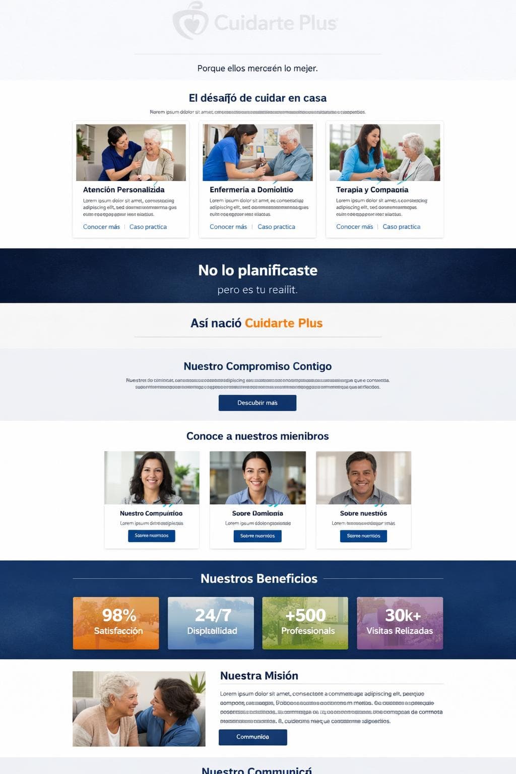 Cuidarte Plus — vista previa del theme