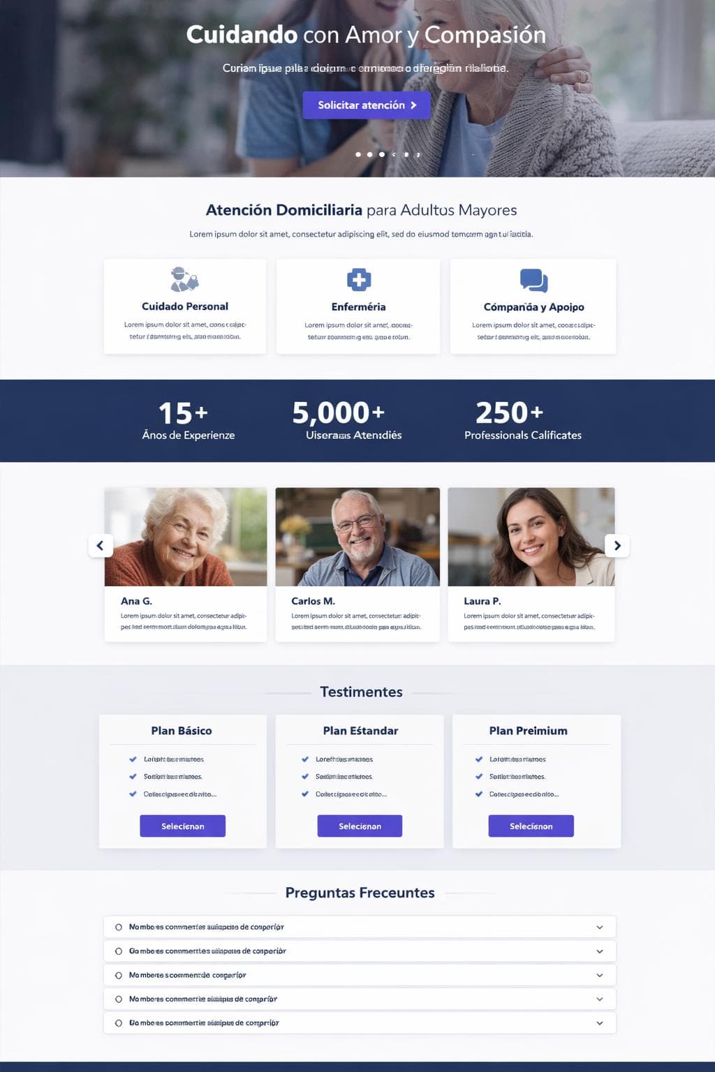 CuidarVida — vista previa del theme