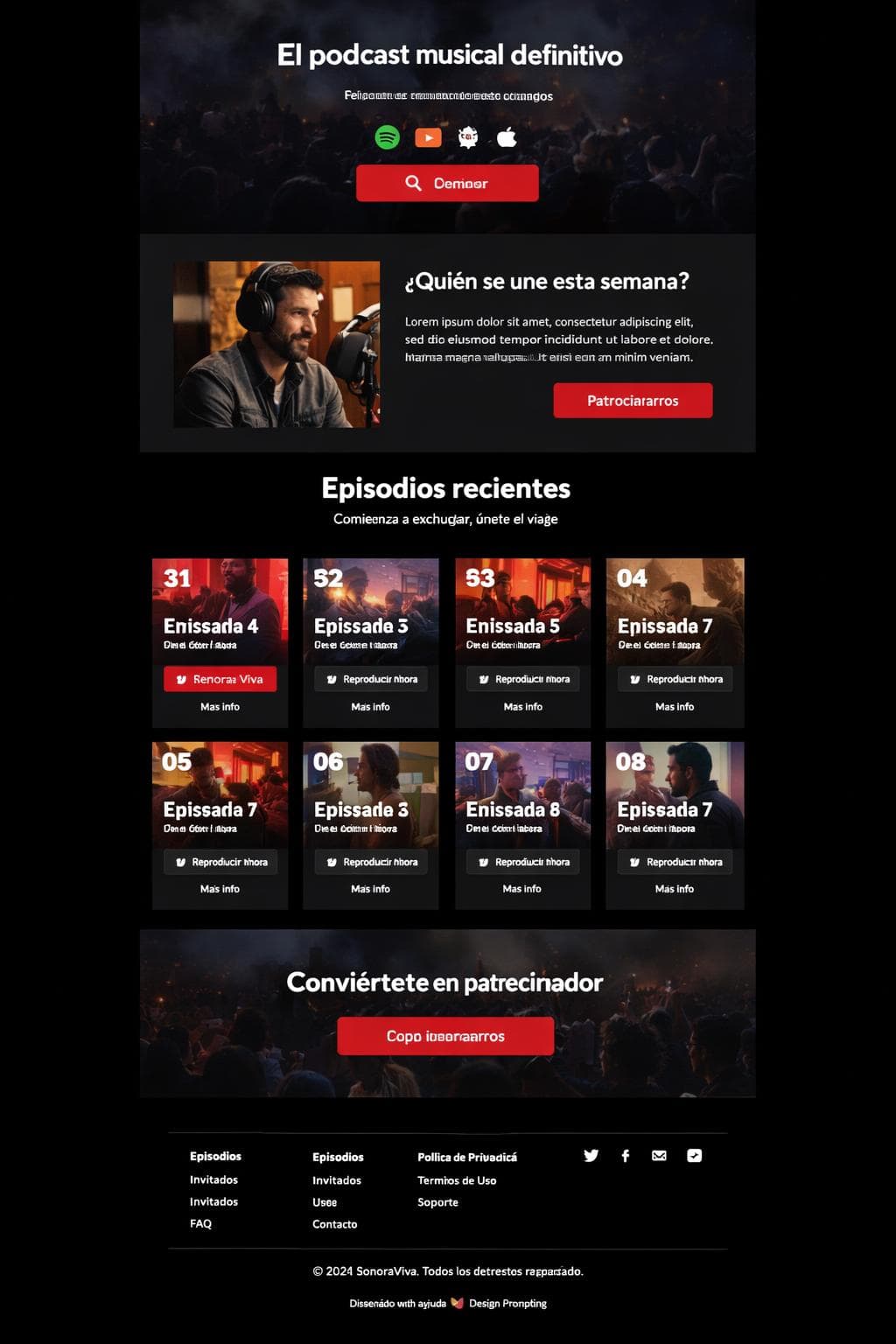 Destinos Alba — vista previa del theme