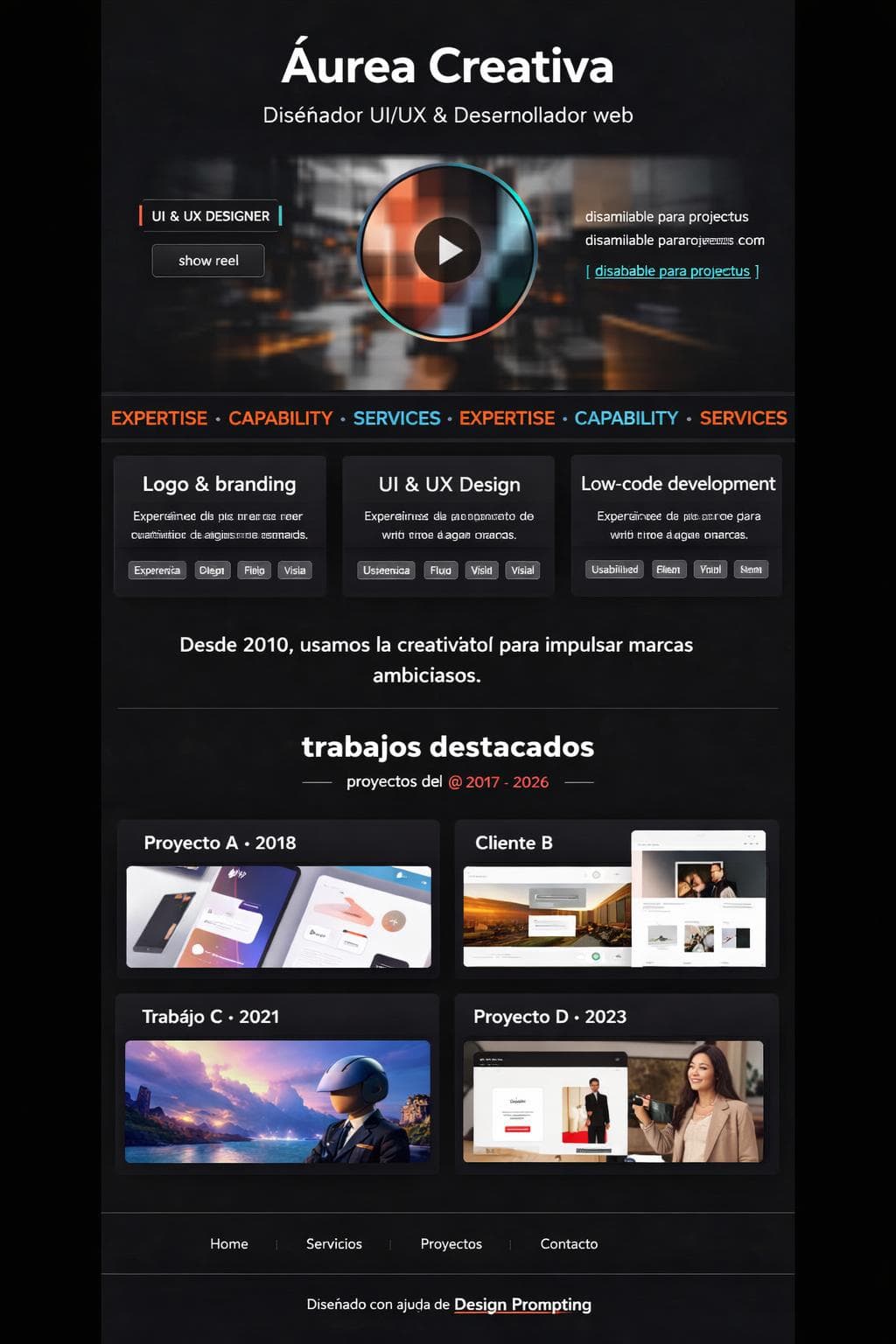 Digital Aurora — vista previa del theme