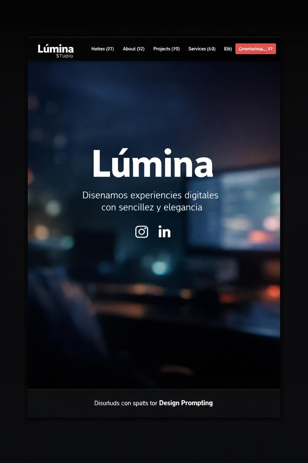 Diseño Orion — vista previa del theme