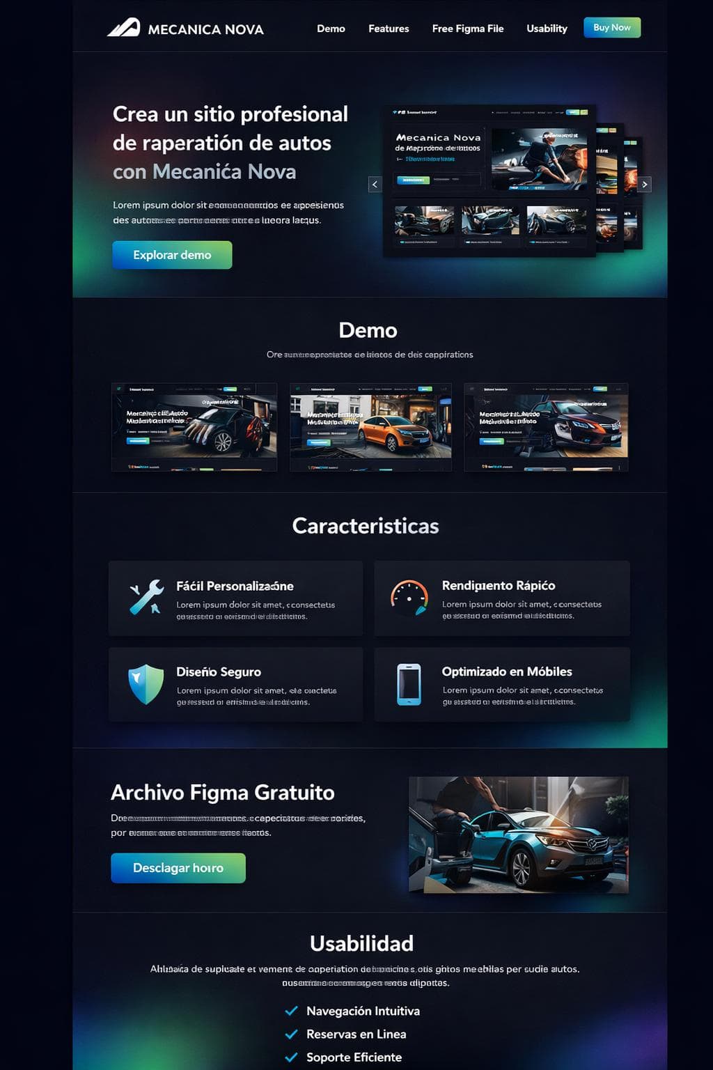 Drive Alba — vista previa del theme