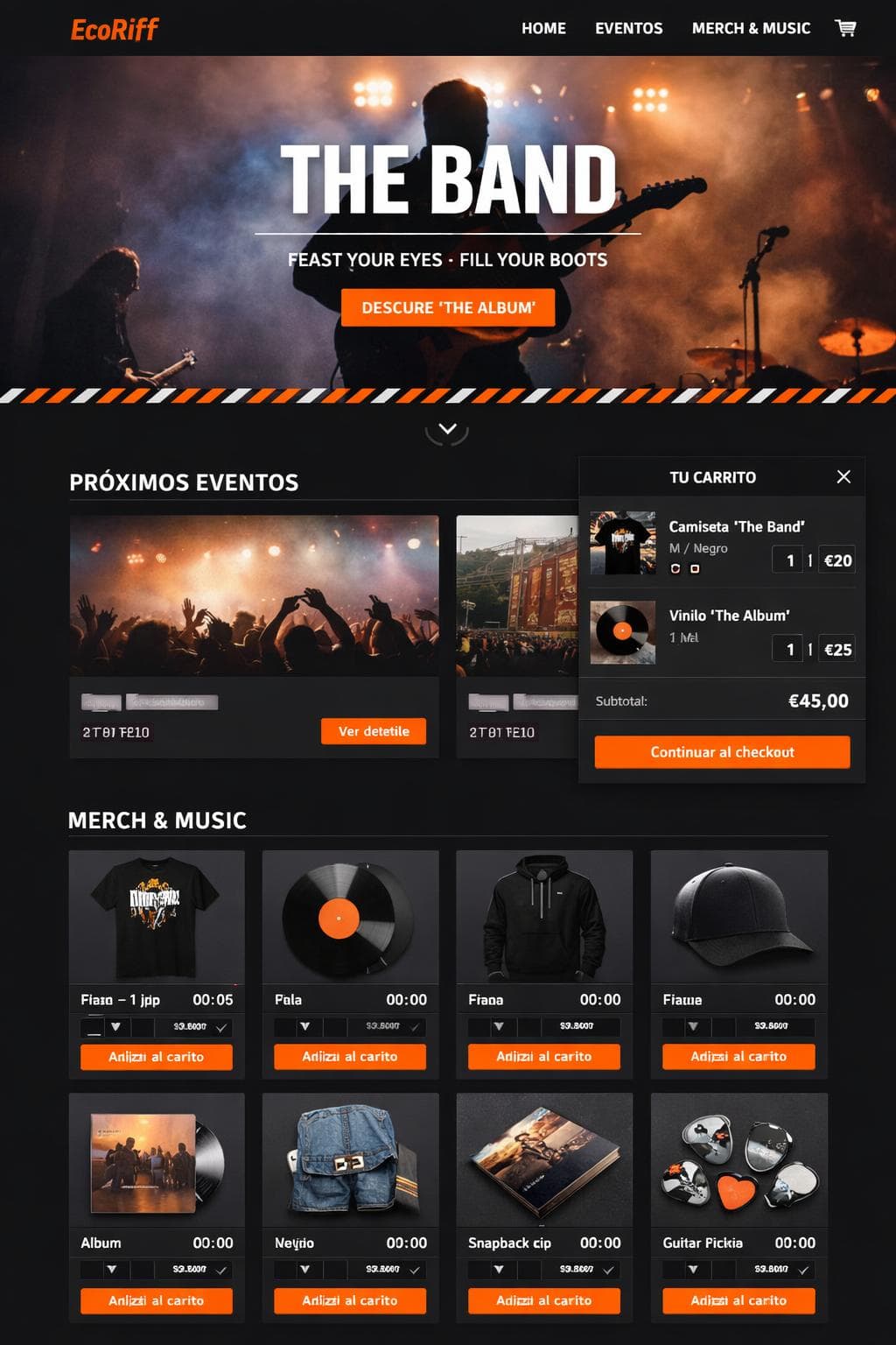 EcoRiff — vista previa del theme