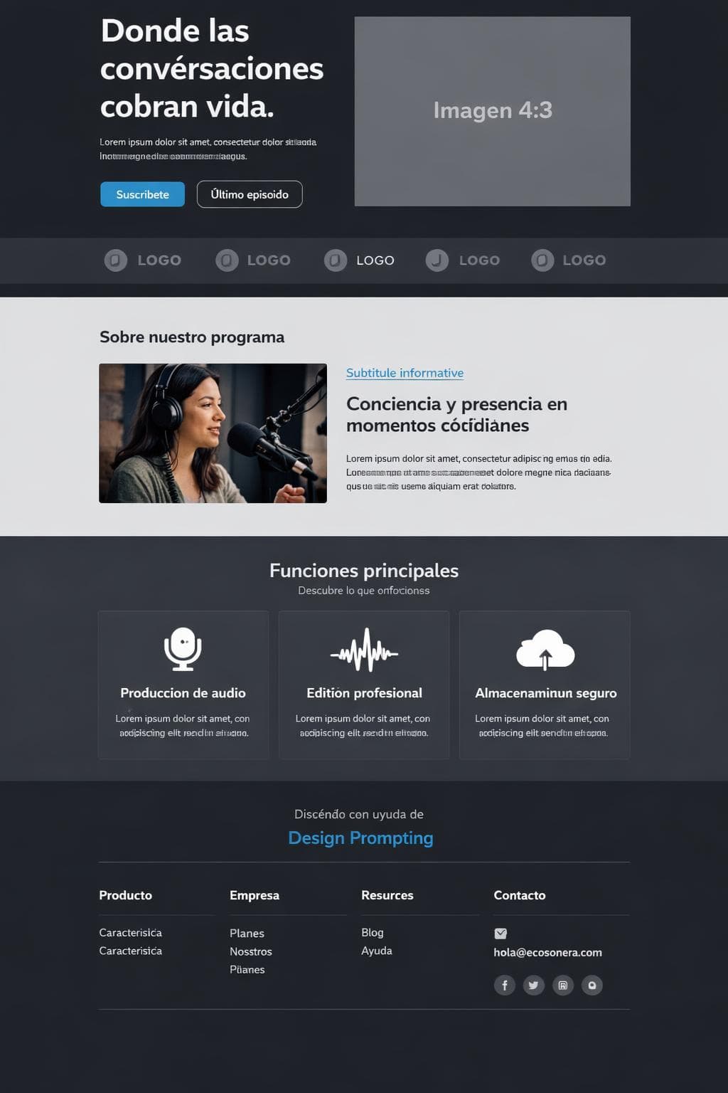 EcoSonora — vista previa del theme