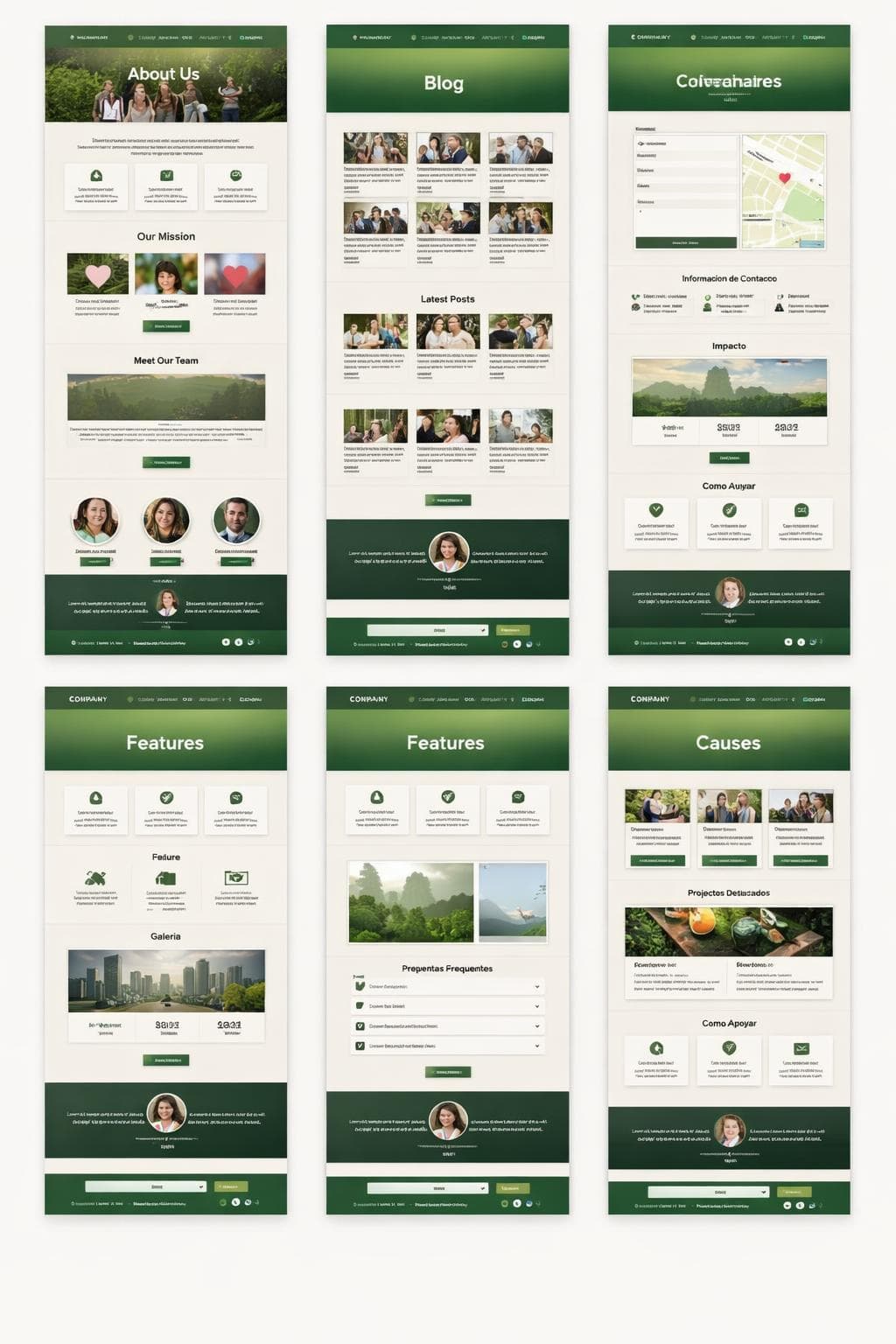 EcoVerde Market — vista previa del theme