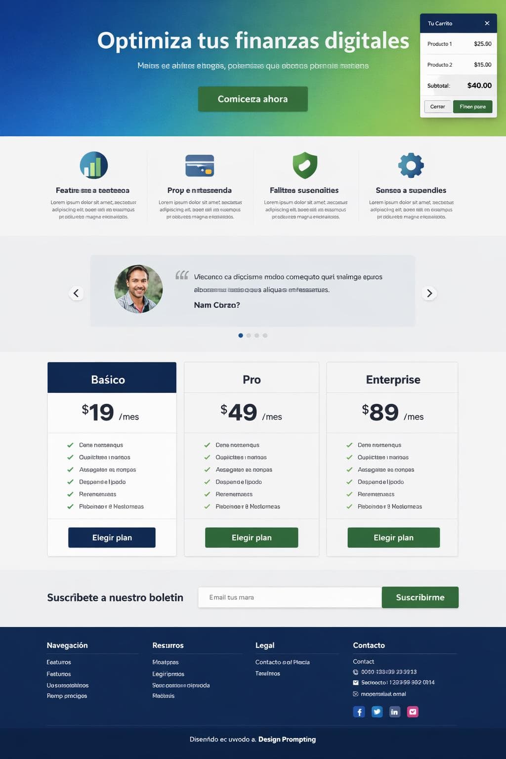 Editorial Aurora — vista previa del theme