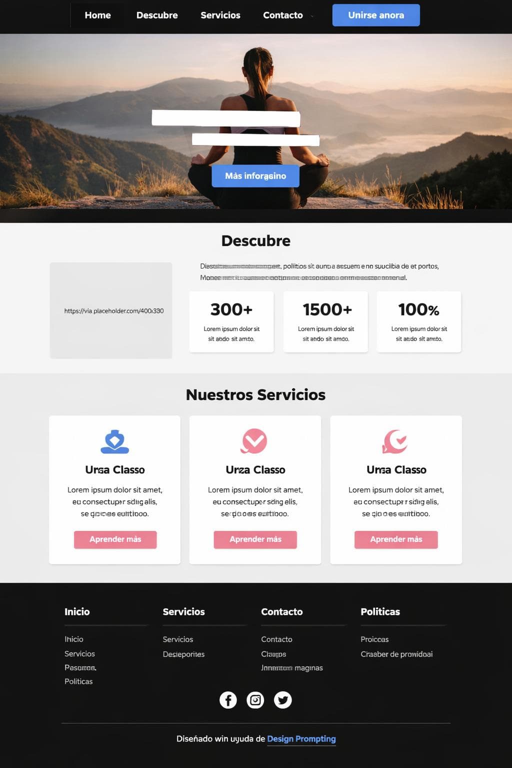 Equilibrio Vivo — vista previa del theme