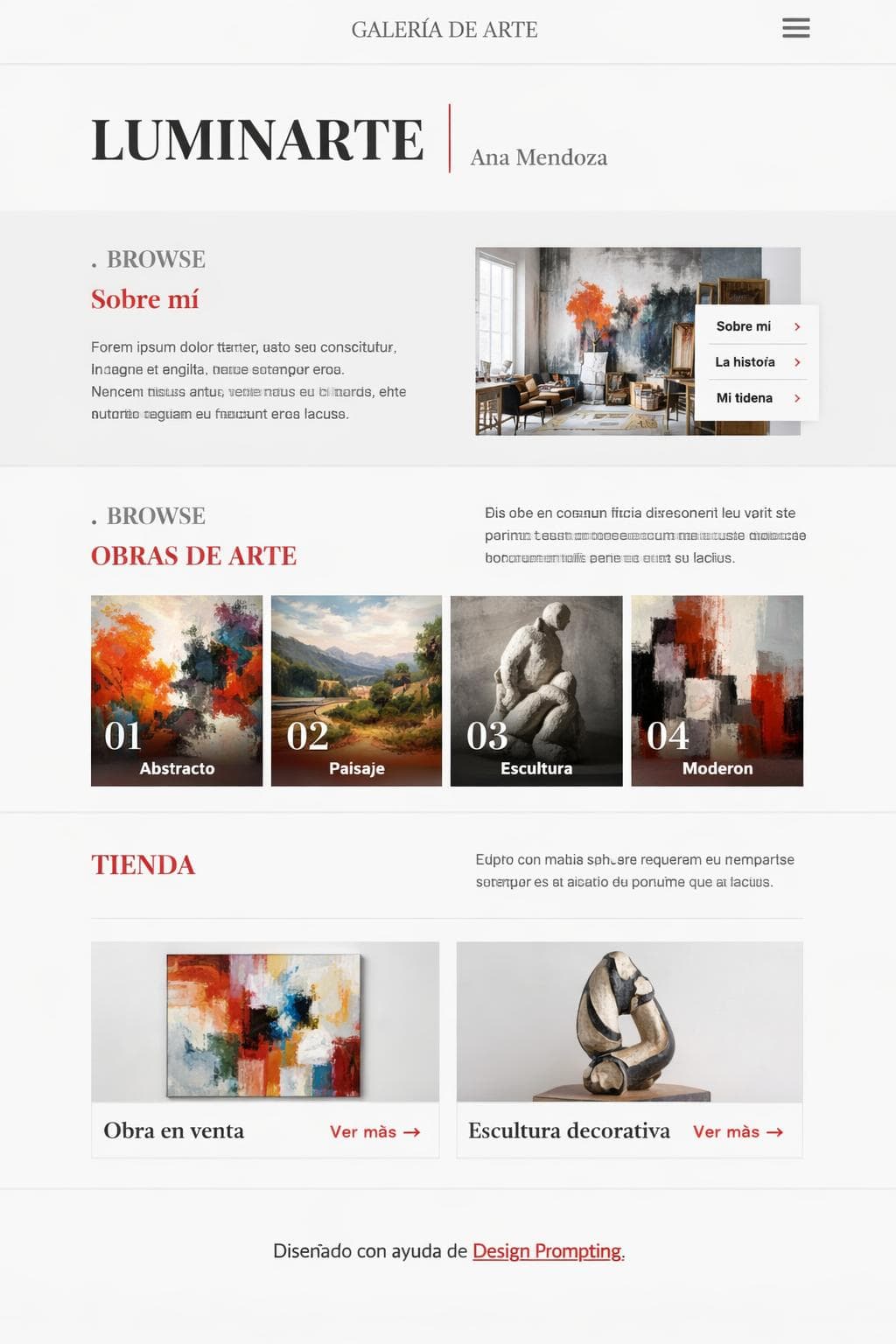 Escena Zenit — vista previa del theme