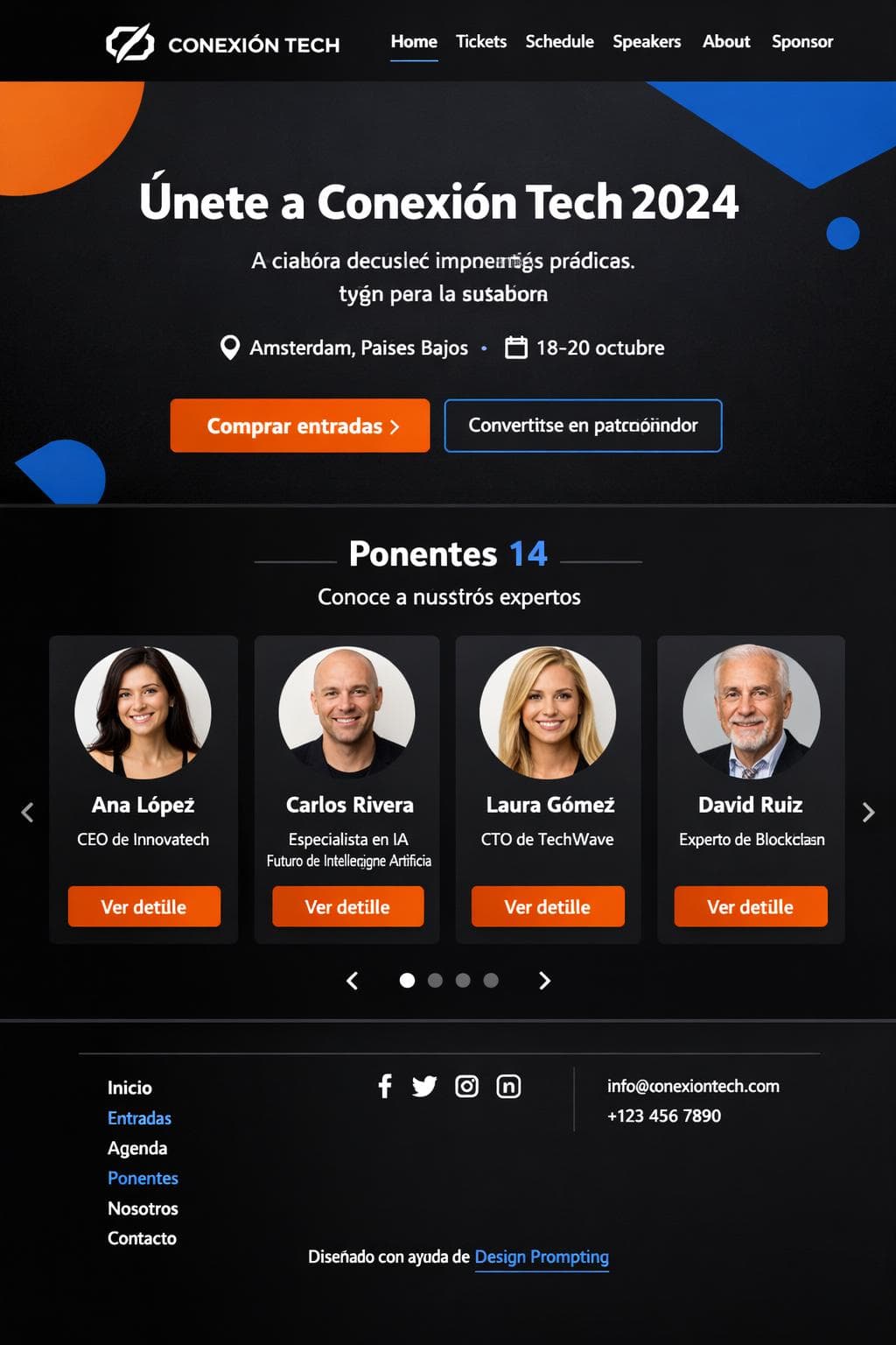 Escuela Orion — vista previa del theme