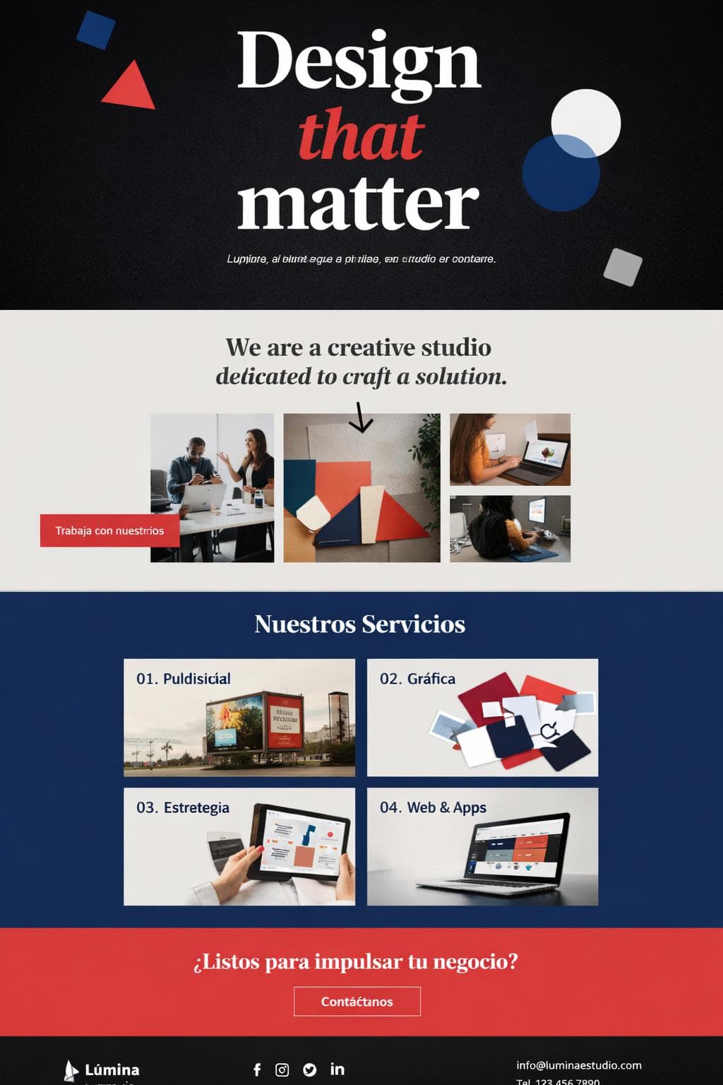 Estética Neon — vista previa del theme