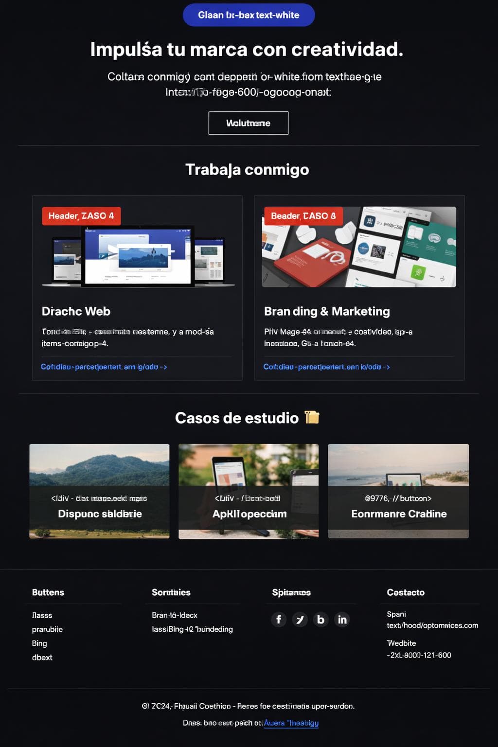 Estética Vega — vista previa del theme