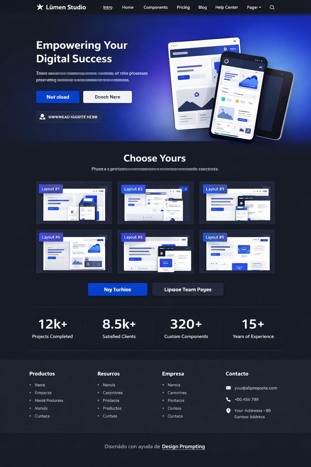 Estudio Digital Atlas — vista previa del theme