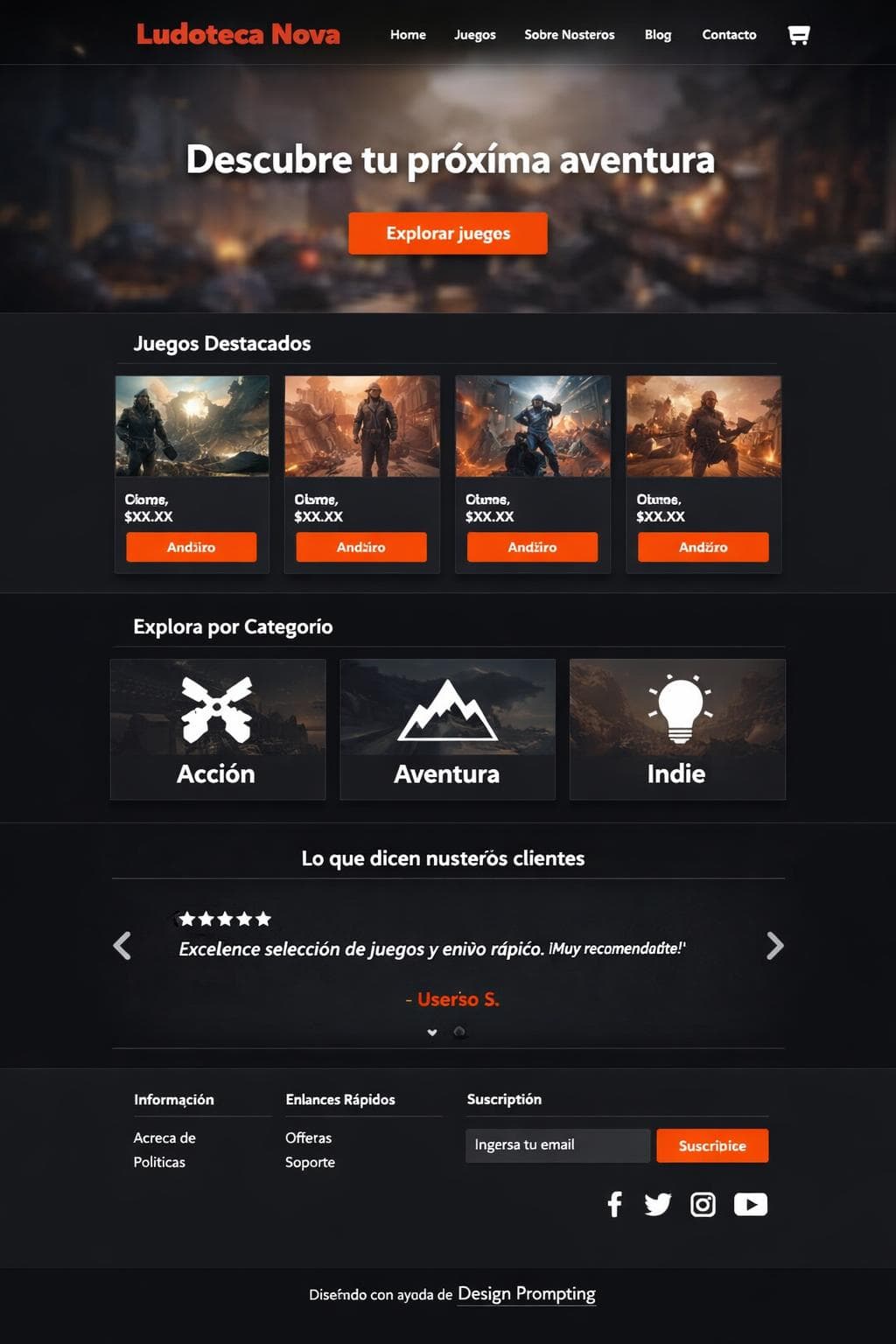 Estudio Digital Vega — vista previa del theme