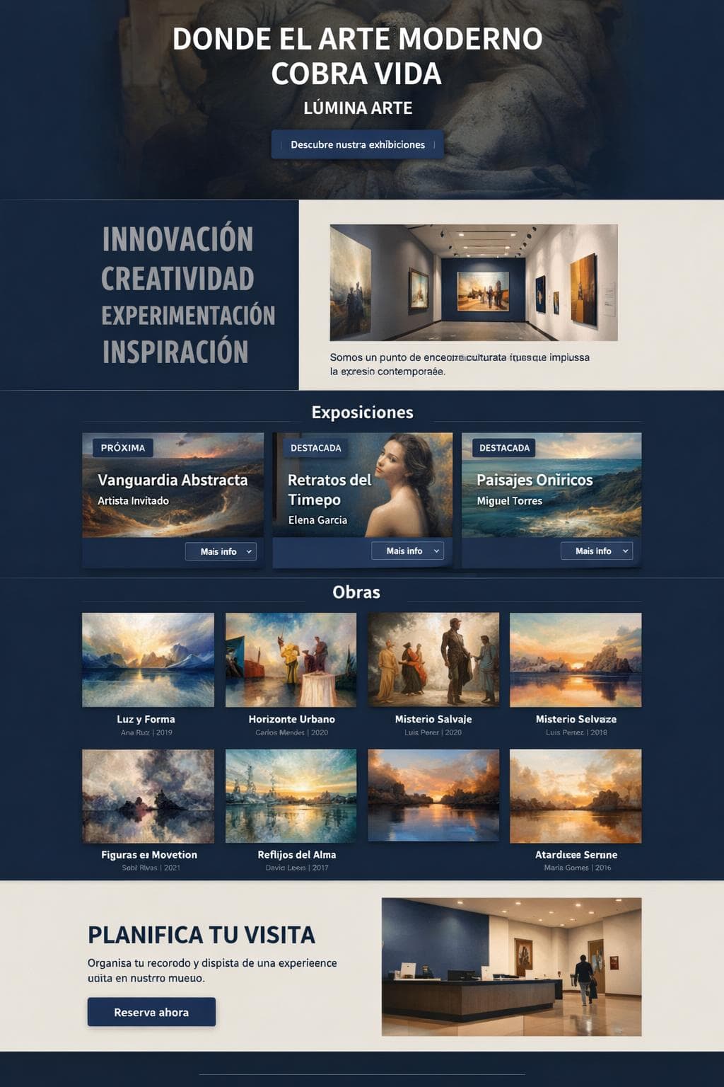 Eventos Alba — vista previa del theme