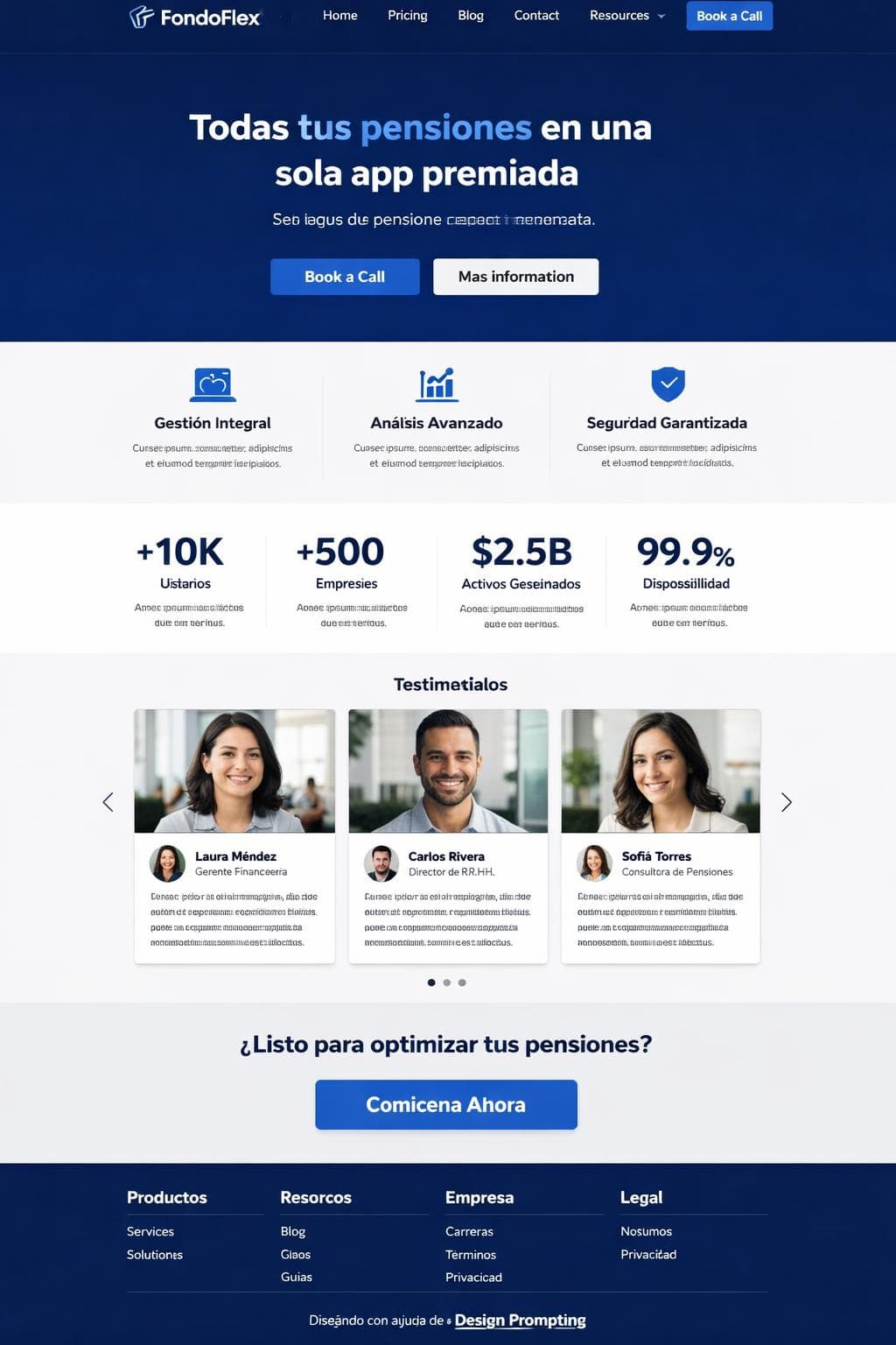 FondoFlex — vista previa del theme