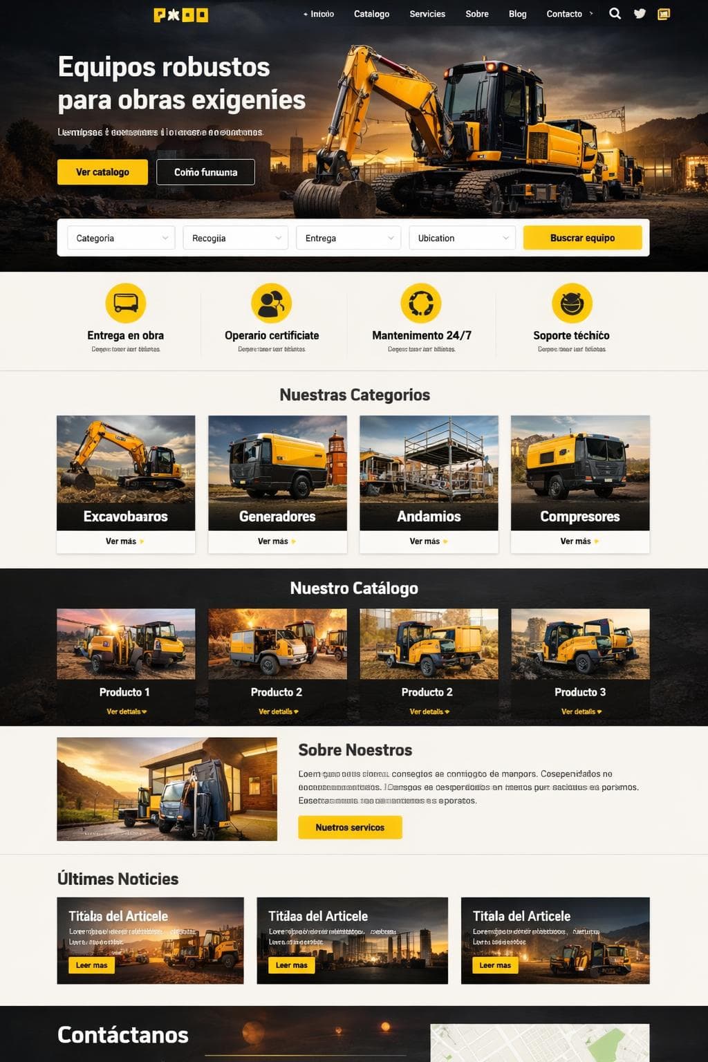 ForjaRent — vista previa del theme
