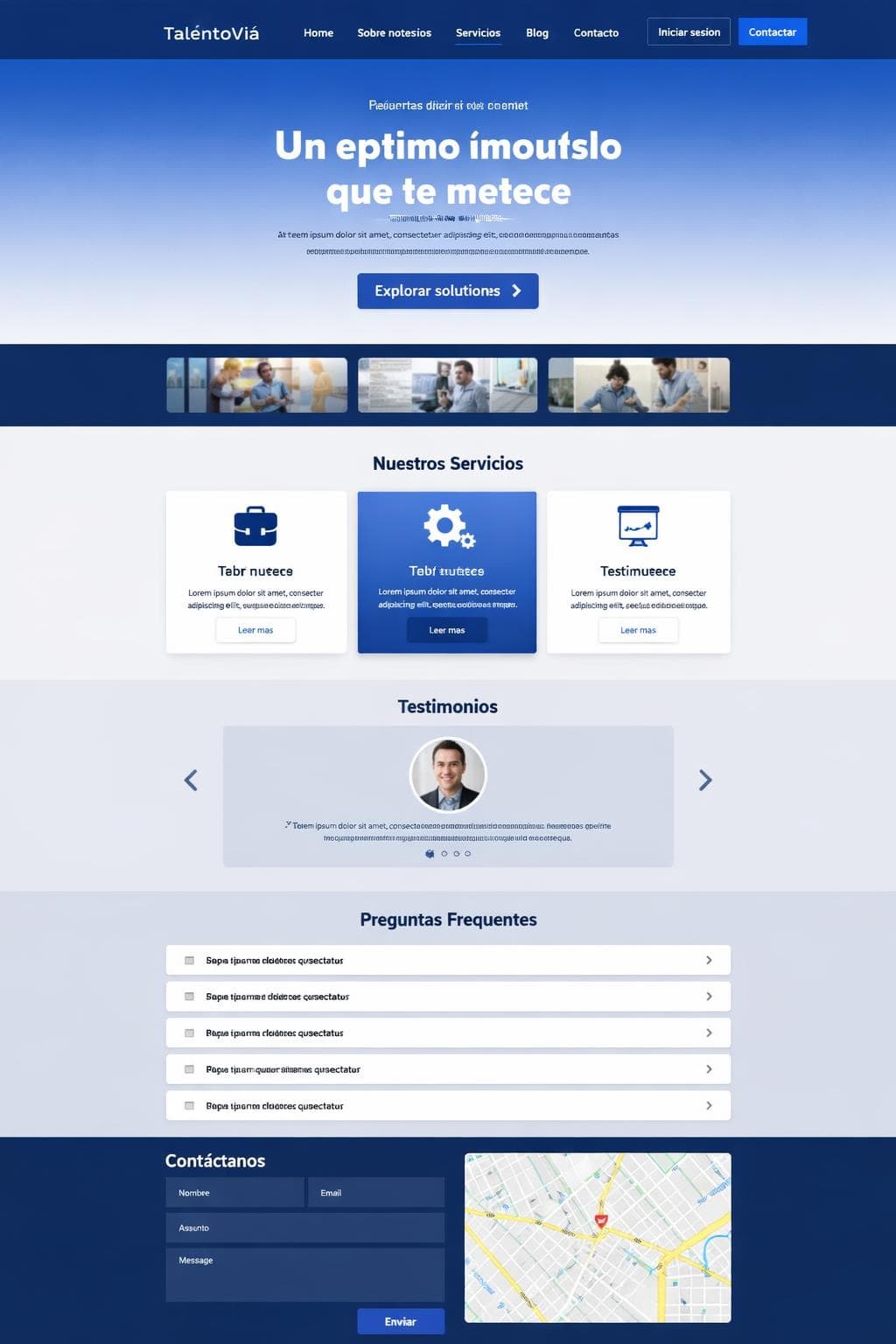 Formación Abedul — vista previa del theme
