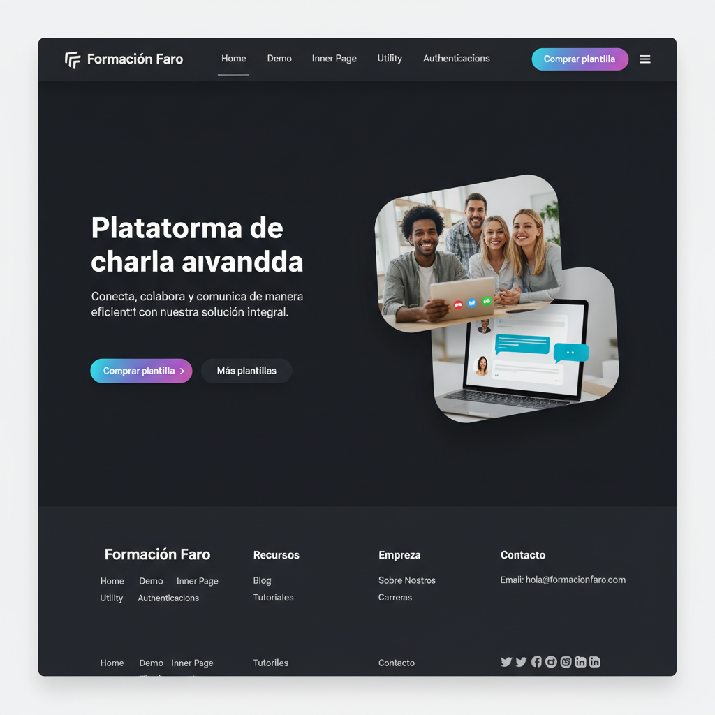 Formación Faro — vista previa del theme