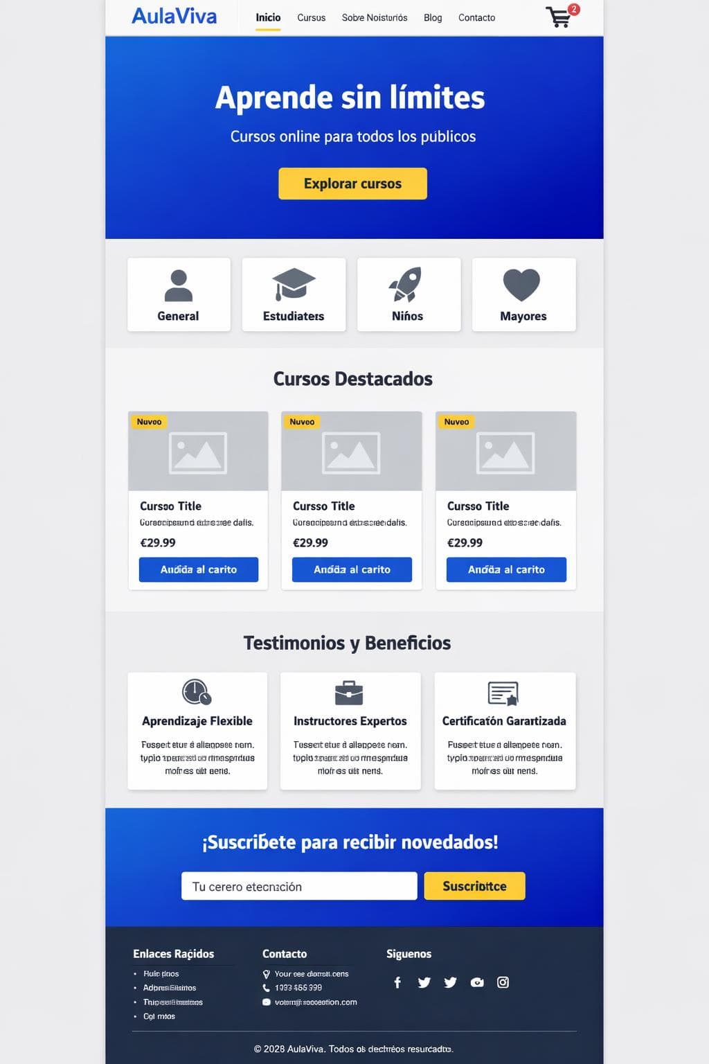 Formación Lira — vista previa del theme