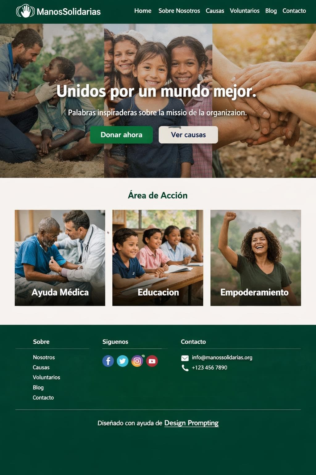 Fundacion Atlas — vista previa del theme