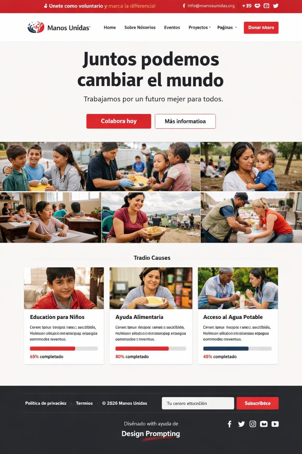 Fundacion Zenit — vista previa del theme