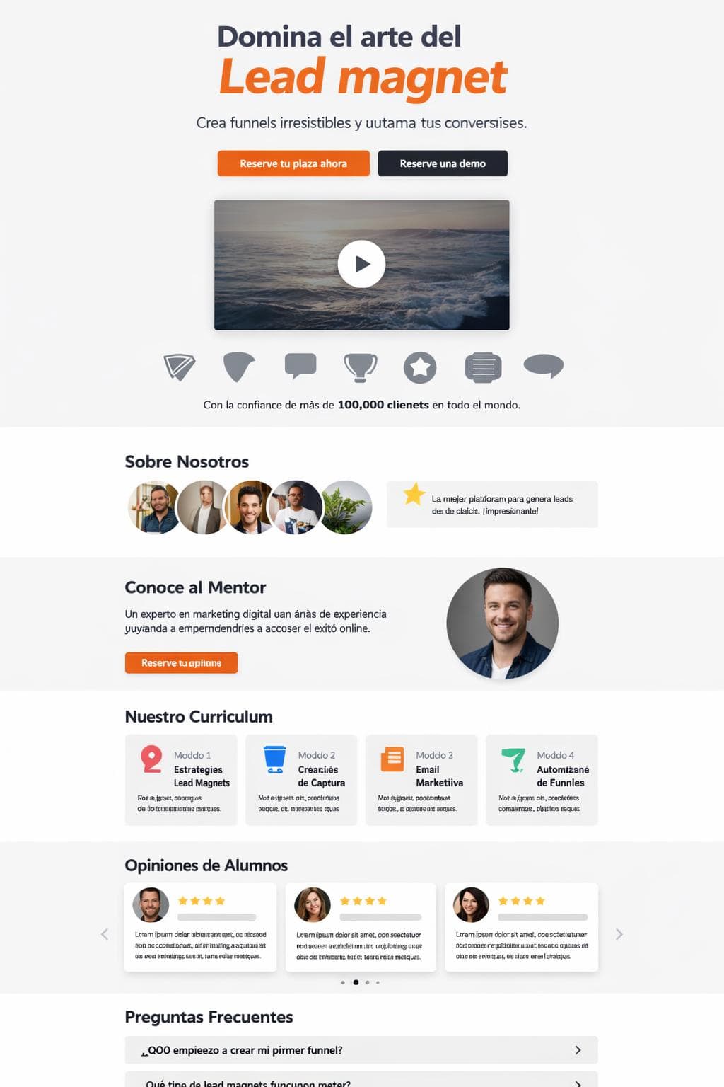 FunnelCraft — vista previa del theme