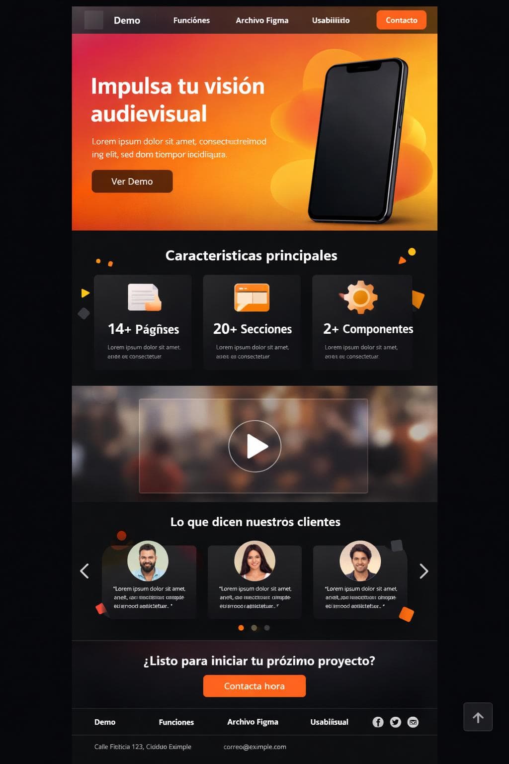 Glow Albufera — vista previa del theme