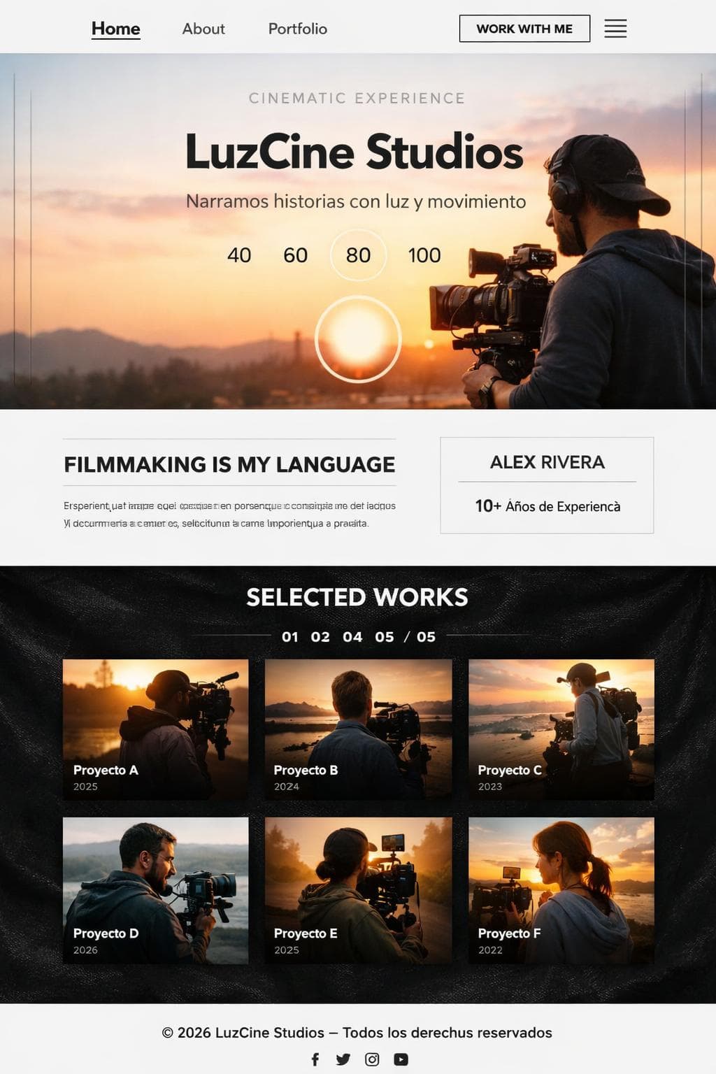 Glow Marea — vista previa del theme