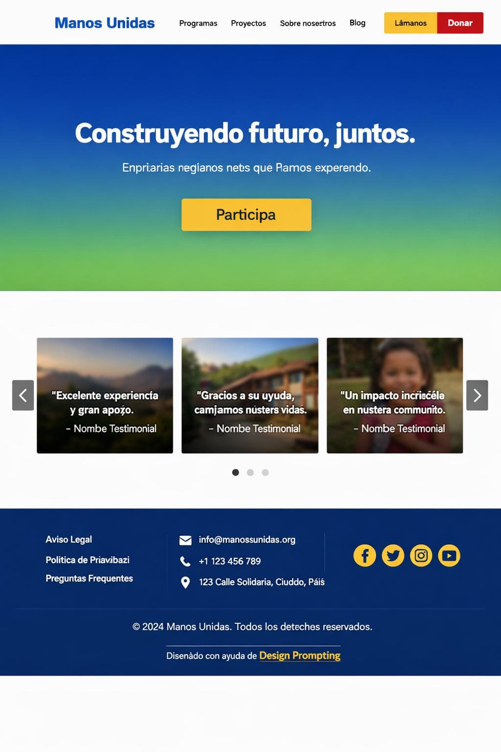Glow Sierra — vista previa del theme