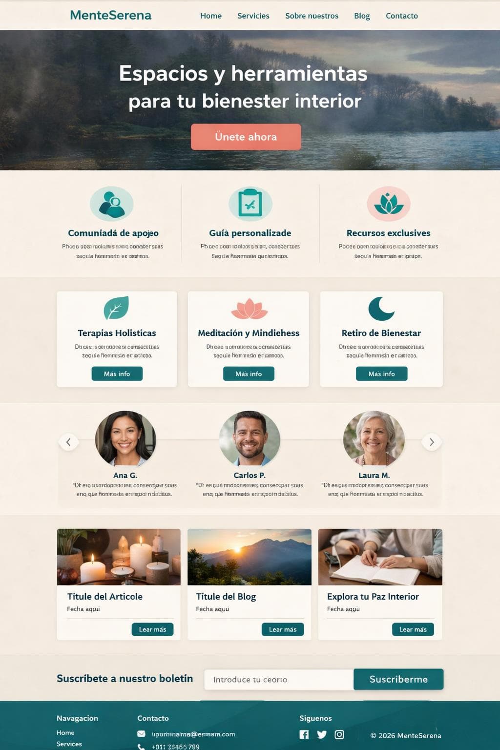 Glow Valle — vista previa del theme