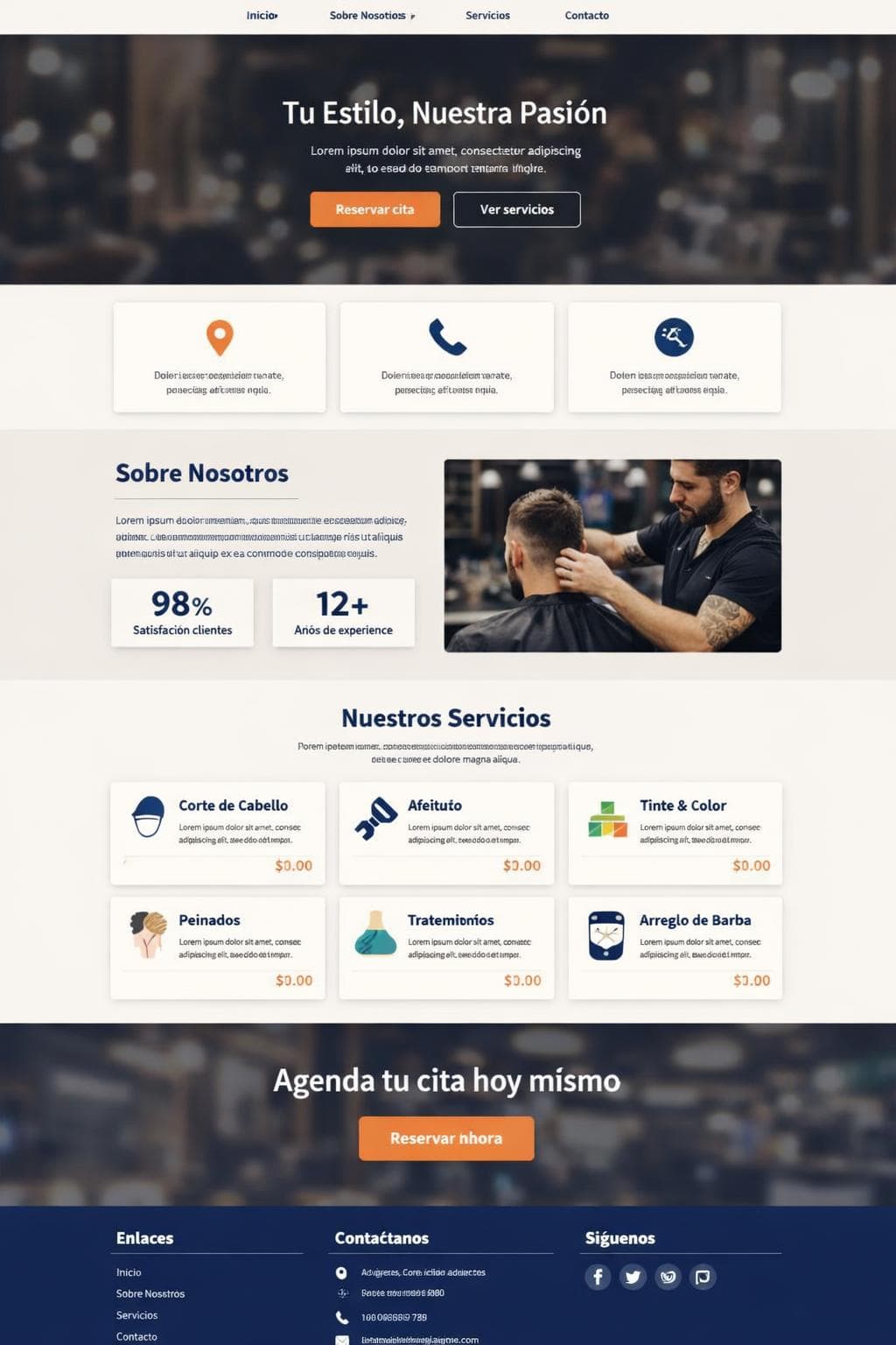 Glow Zenit — vista previa del theme