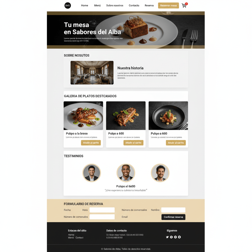 Gourmet Delta — vista previa del theme