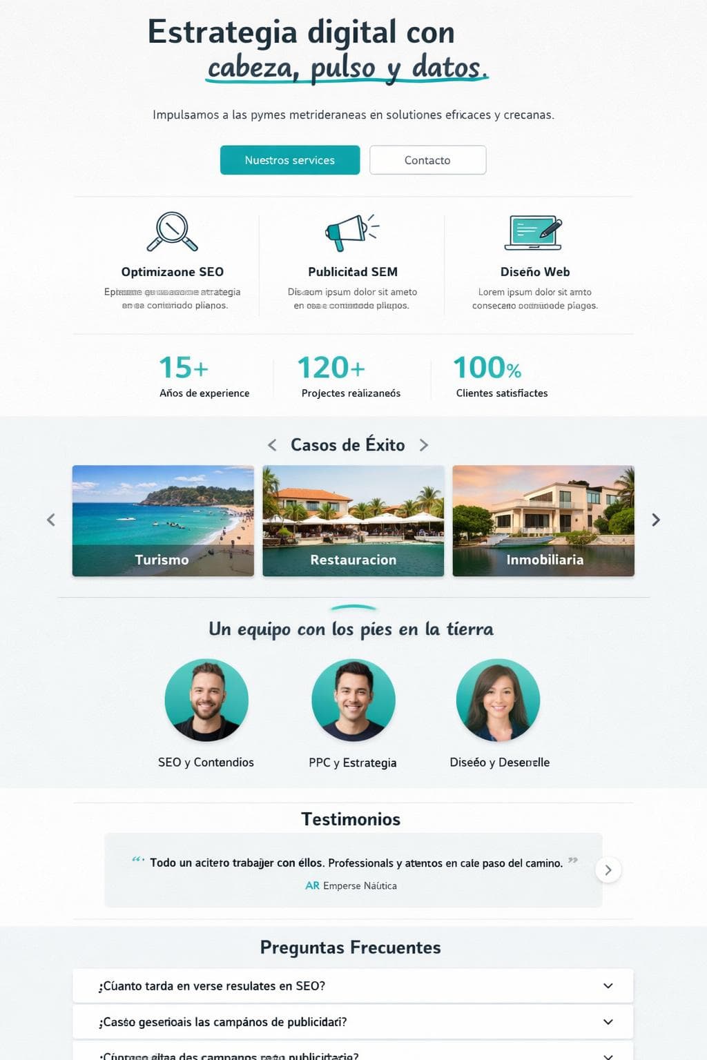 Growth Alba — vista previa del theme