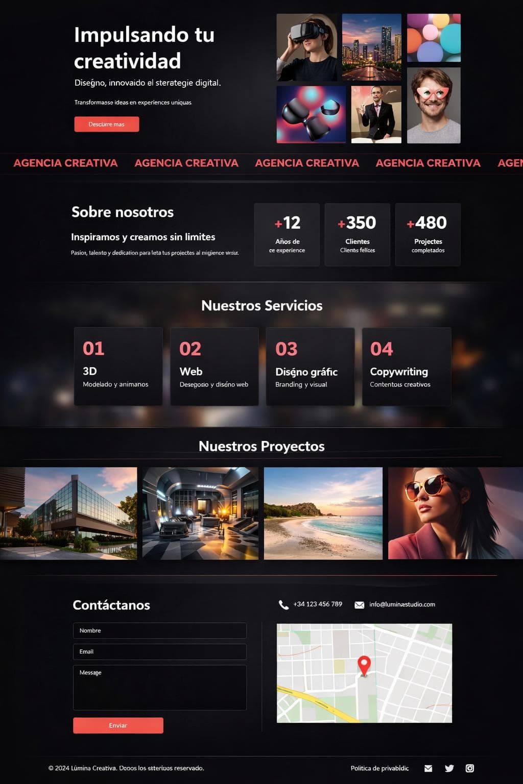 Growth Boreal — vista previa del theme