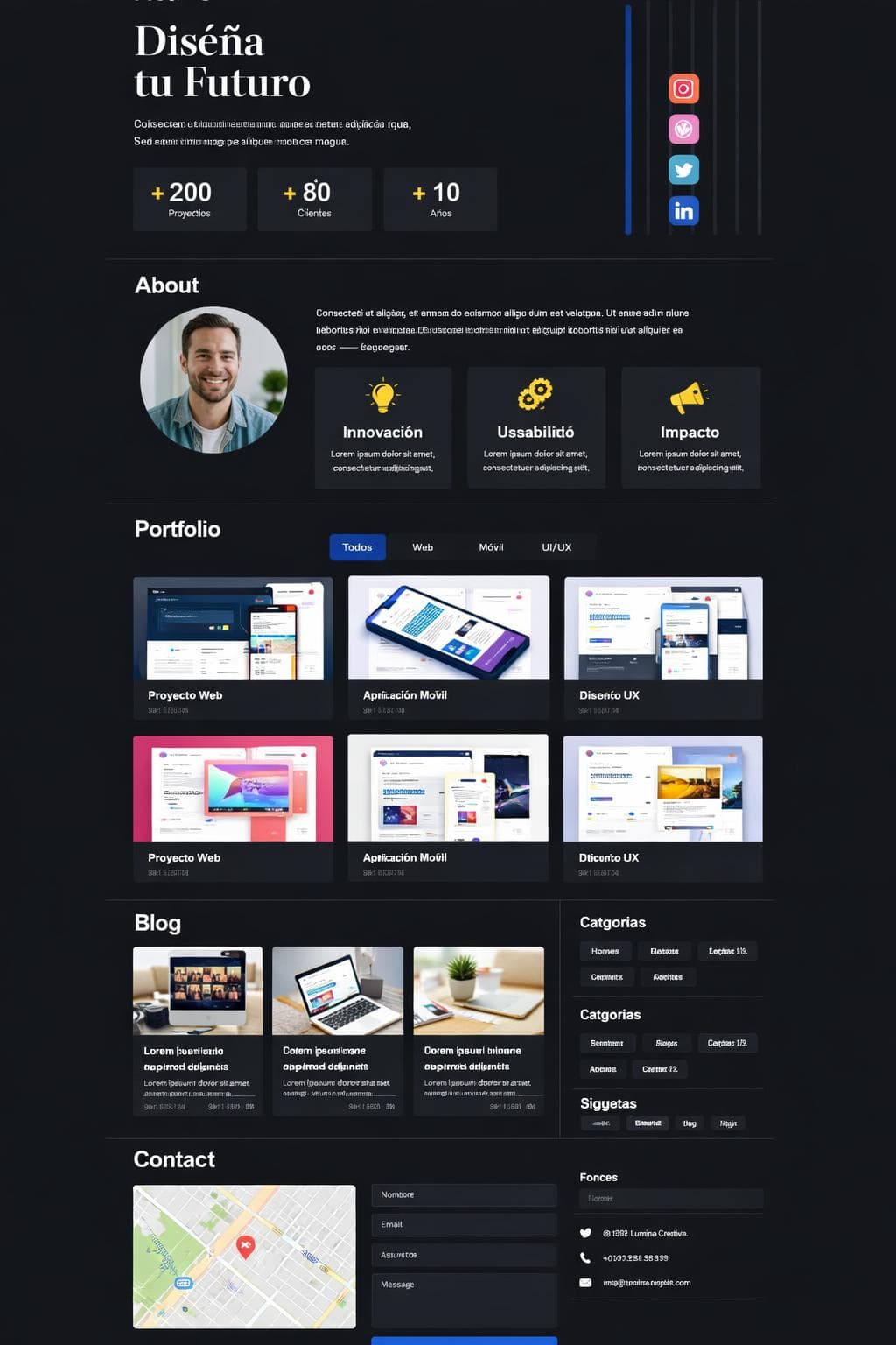 Growth Feldespato — vista previa del theme