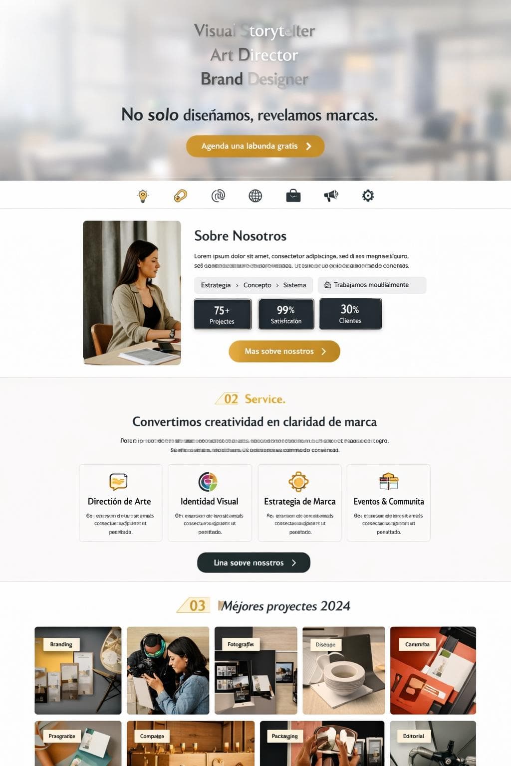 Growth Tañido — vista previa del theme