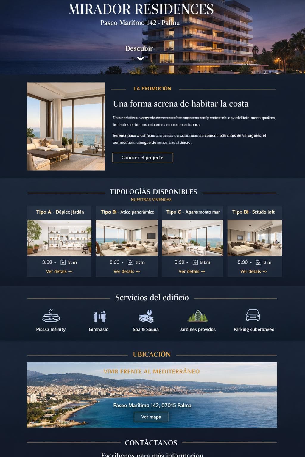 Hogar Andina — vista previa del theme